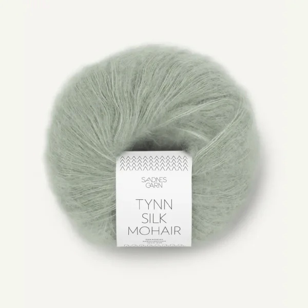 tynn_silk_mohair_8521 støvet lys grønn_1