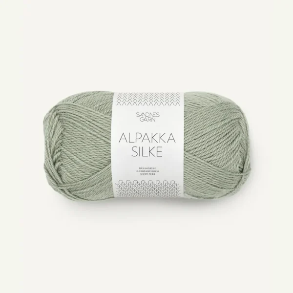 alpaka_silk_8521 støvet lys grønn_1