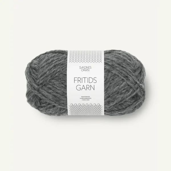 fritidsgarn_1055 dark grey mottled _1