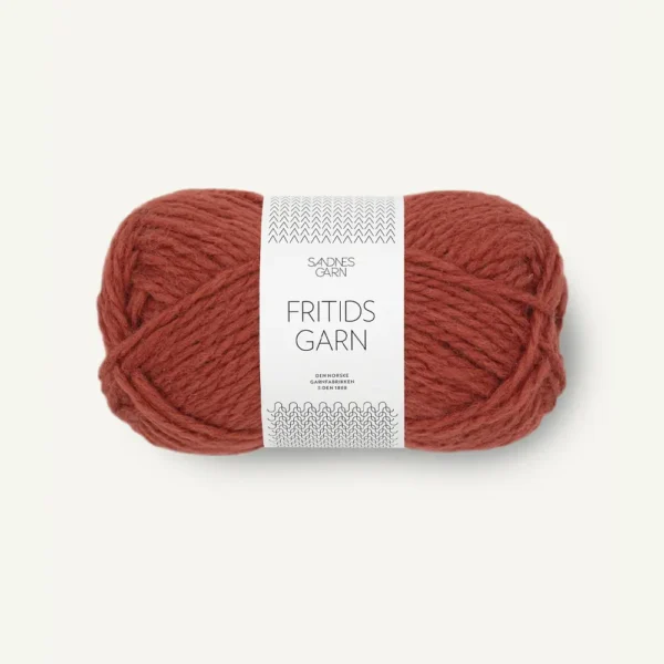 fritidsgarn_4035 dark terracotta _1