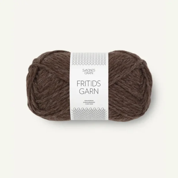 fritidsgarn_4071 dark brown mottled_1