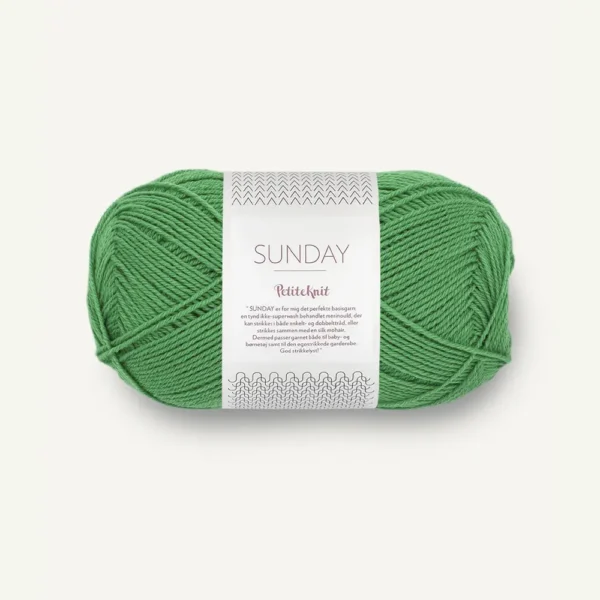 petiteknit_sunday_8236 statement green _1