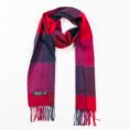 120-Merino-Wool-Scarf-Red-Pink-Navy-Block-Check-1