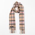 136-Merino-Wool-Scarf-Classic-Camel-Tartan-1