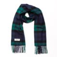 1908-Irish-Wool-Scarf-Long-Blackwatch-1
