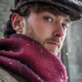 2401-Cashmere-Merino-Scarf-Red-Burgundy-Herringbone-2