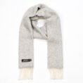 2422-Cashmere-Merino-Scarf-Silver-Grey-HerringBone-1