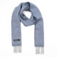 2424-Cashmere-Merino-Scarf-Light-Grey-Blue-Herringbone-1