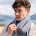 2424-Cashmere-Merino-Scarf-Light-Grey-Blue-Herringbone-4