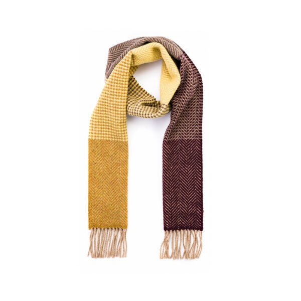 2449-Cashmere-Merino-Scarf-Gold-to-Mustard-Mixed-Plaid-1