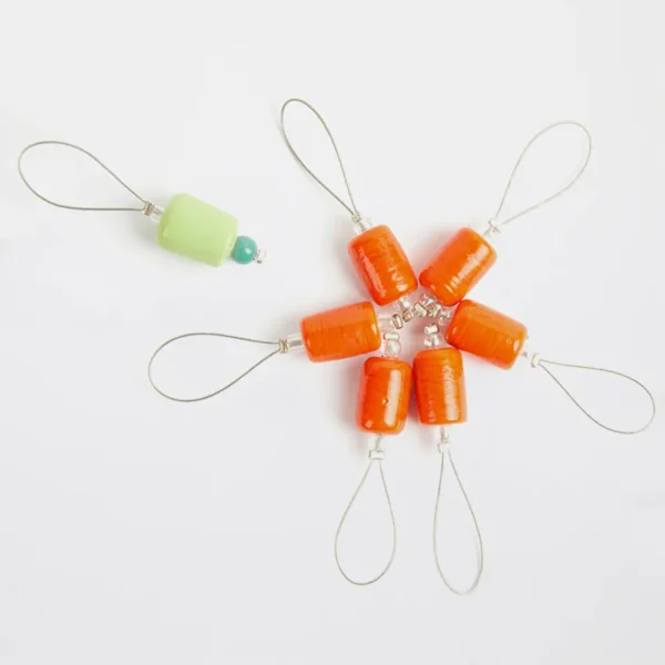 Maschenmarkierer oranage lily