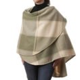 SUE-647-Lambswool-Cape-Green-and-Cream-Check