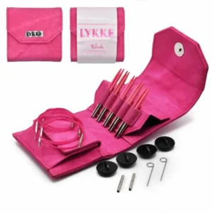 Nadelset auswechselbare Nadelspitzen Blush 3,25-4,5/9cm LYKKE