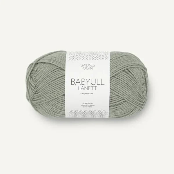babyull_8521 støvet lys grønn_1