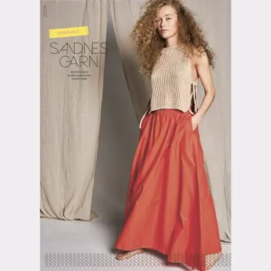 Anleitungsheft 2204 Dame Bomull Sandnes Garn