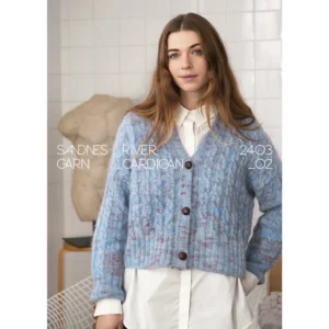 River Cardigan A Sandnes Garn ~ Strickset