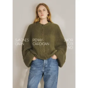 Penny Cardigan 2409 Sandnes Garn ~ Strickset