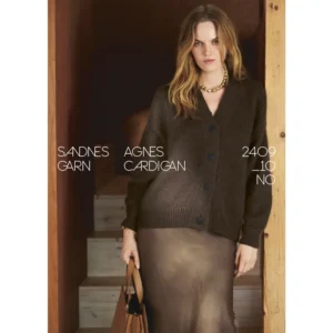 Agnes Cardigan 2409 Sandnes Garn ~Strickset
