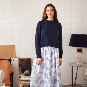 Strickset Spencer Sweater A | Sandnes Garn Sunday & Tynn Silk Mohair