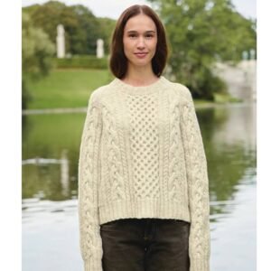 Wilbur Cable Sweater Sandnes Garn ~ Strickset