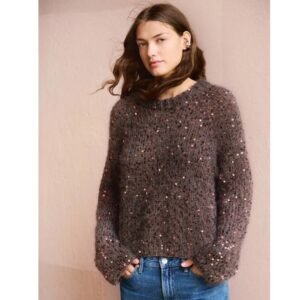 Rookie Sweater Paljett Edition Sandnes Garn ~ Strickset