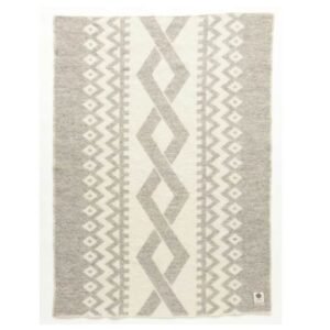 Wolldecke FLÉTTA grey LOPI