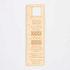 Stichmaß aus Holz | The Oxford Company