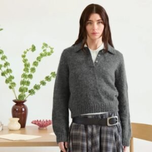 Strickset Aria Sweater B | Sandnes Garn (Alpakka Følgetråd & Tynn Silk Mohair) | Strickpaket inkl. Anleitung