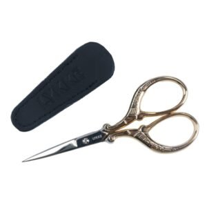 LYKKE Stickschere 9,5 cm gold