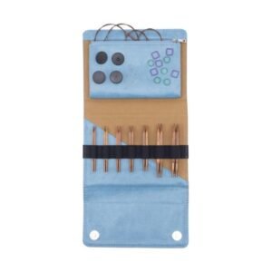 KnitPro Nadelset Ginger Cubics Holz 10 cm | 4,0 - 8,0 mm | Zubehör