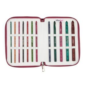 KnitPro Häkelnadelset Grande einseitig Dreamz Holz | 3,50 - 12,00 mm