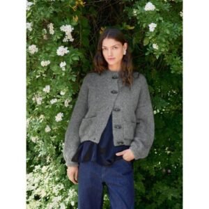 Strickset Bomber Jacket | Sandnes Garn (Atlas und Tynn Silk Mohair) | Strickpaket inkl. Anleitung