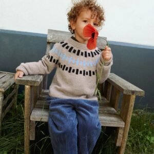 Einzelanleitung Cole Sweater Junior | Sandnes Garn