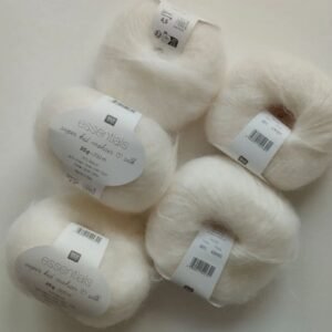 Wollpaket #067 |  Rico Design Super Kid Mohair Loves Silk  (5 Knäuel) | Sale